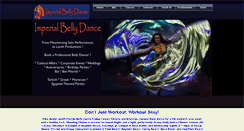 Desktop Screenshot of imperialbellydance.com